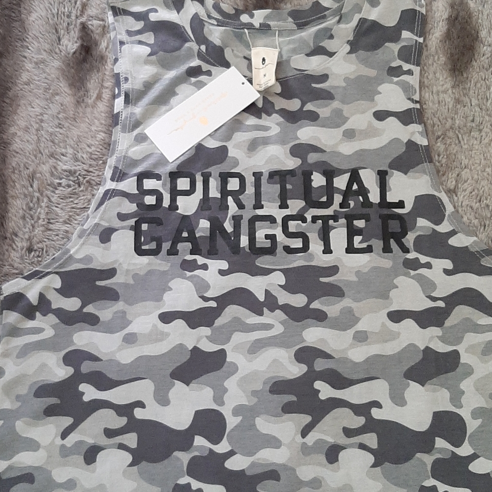 Spiritual Gangster Sleeveless Shirt - NWTs